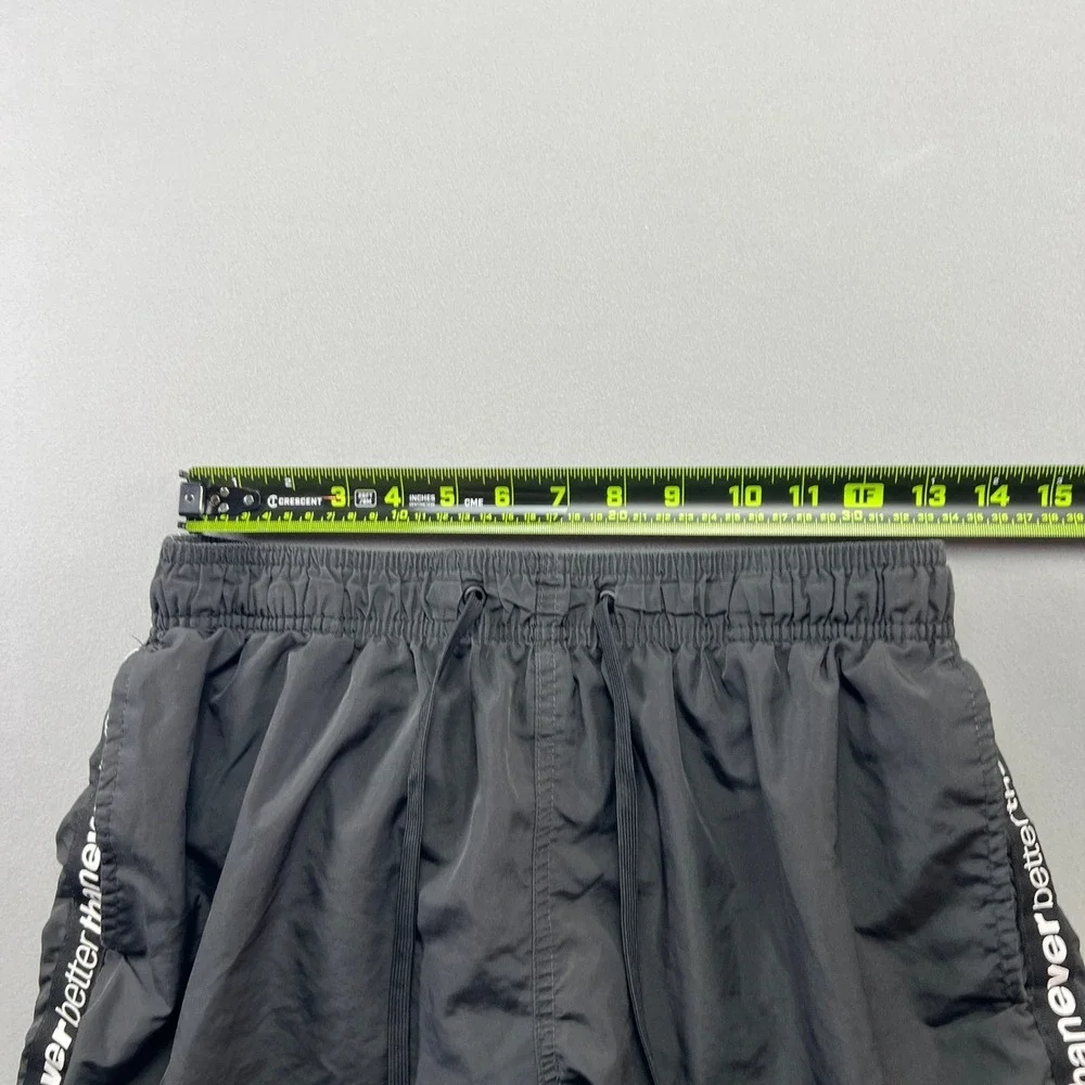 H&M Better Than Ever Swim Shorts Mens Medium Black Mesh Beach Wear Surfboarding